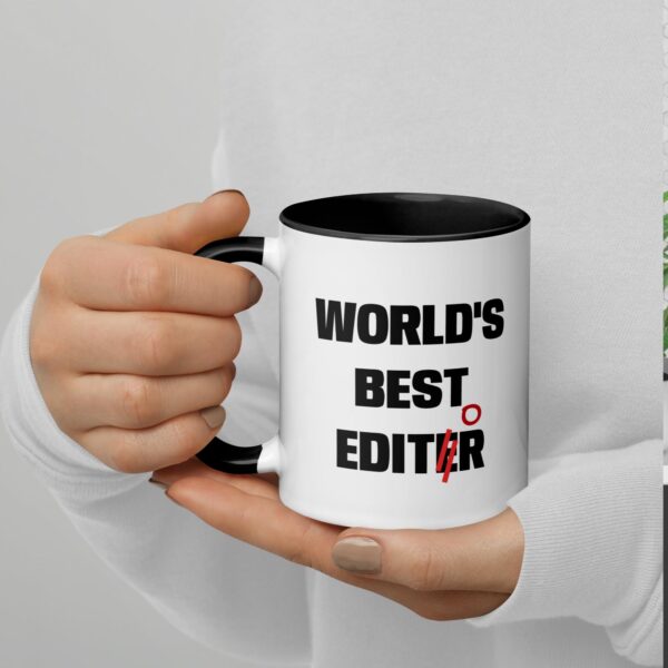 World's Best Editor Mug