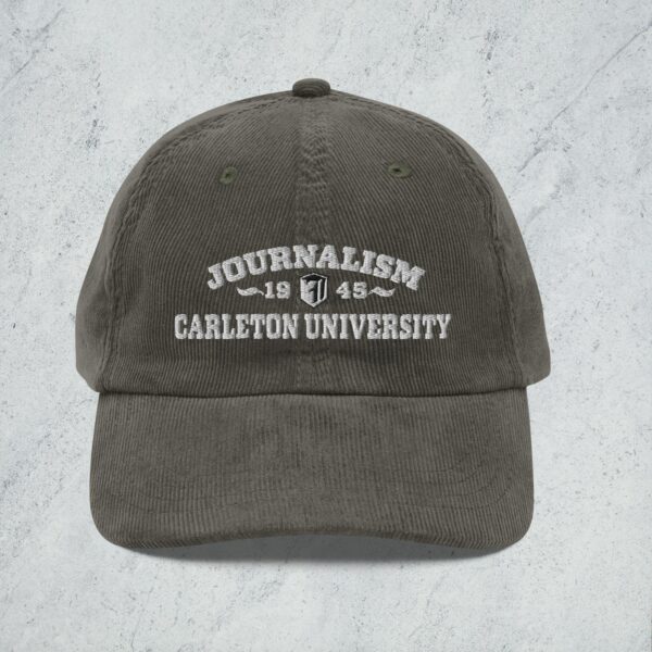 Vintage Corduroy Journalism Cap