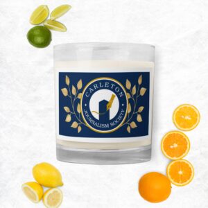 JSOC Glass jar soy wax candle